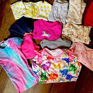 Baby girl 3-6 months clothing lot